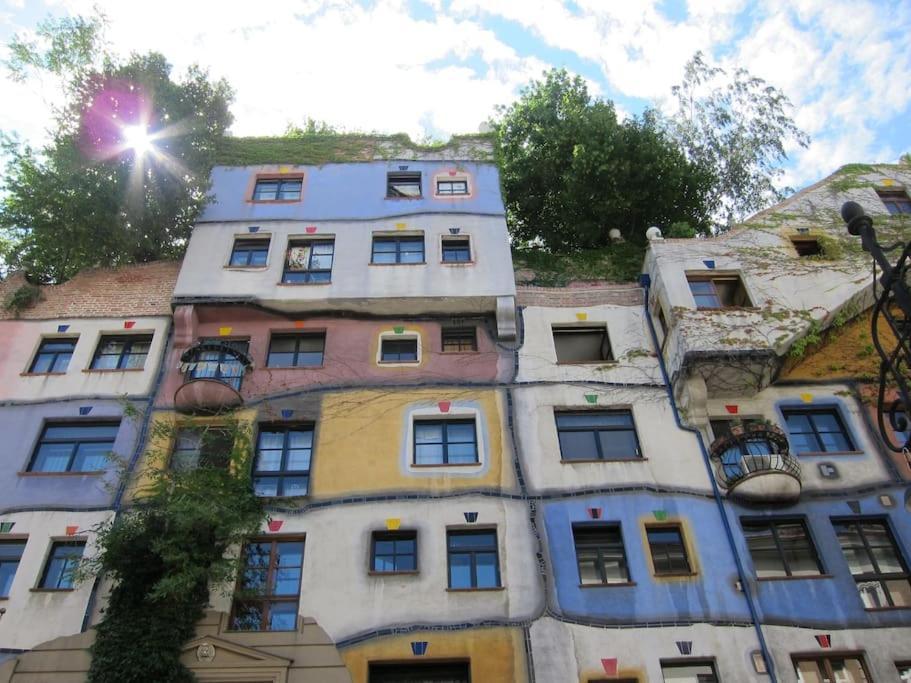 Vienna Citycenter+Terrace+Parking Bagian luar foto