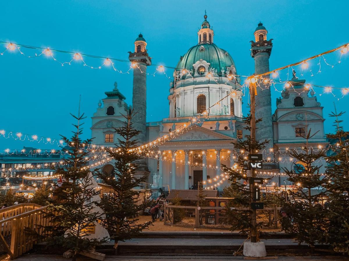 Vienna Citycenter+Terrace+Parking Bagian luar foto