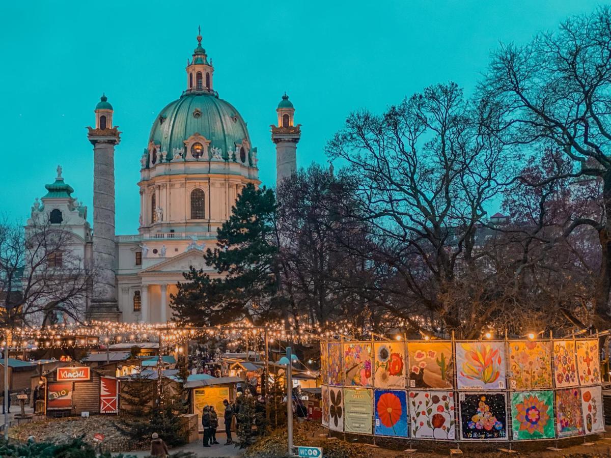 Vienna Citycenter+Terrace+Parking Bagian luar foto